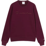Champion Crewneck Sweatshirt 220272 RS522 bordó kapucnis pulóver