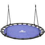 Enero Stork'S Nest Garden Swing 120cm Blue fekete furniture