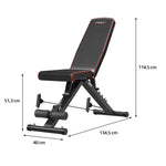 HMS L1217 Adjustable Folding Cable Exercise Bench edzőfelszerelés 17-53-014
