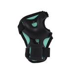 Nils Extreme Protectors Set Black and Mint H210 Size fekete protectors and knee pads, sets