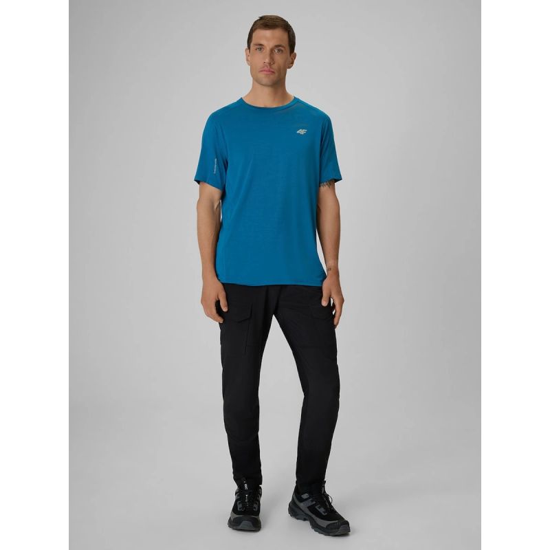 4F Men's quick-drying trekking T-shirt regular póló