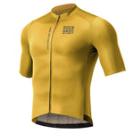 Rockbros 15120014024 ROAD TO SKY men's cycling jersey short sleeve M - yellow m \ żółty póló