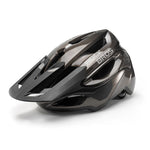 Rockbros LK-99 Mountain Bike Helmet with Adjustable Visor and Magnetic Closure 58-62 cm - Titanium tytanowy lights
