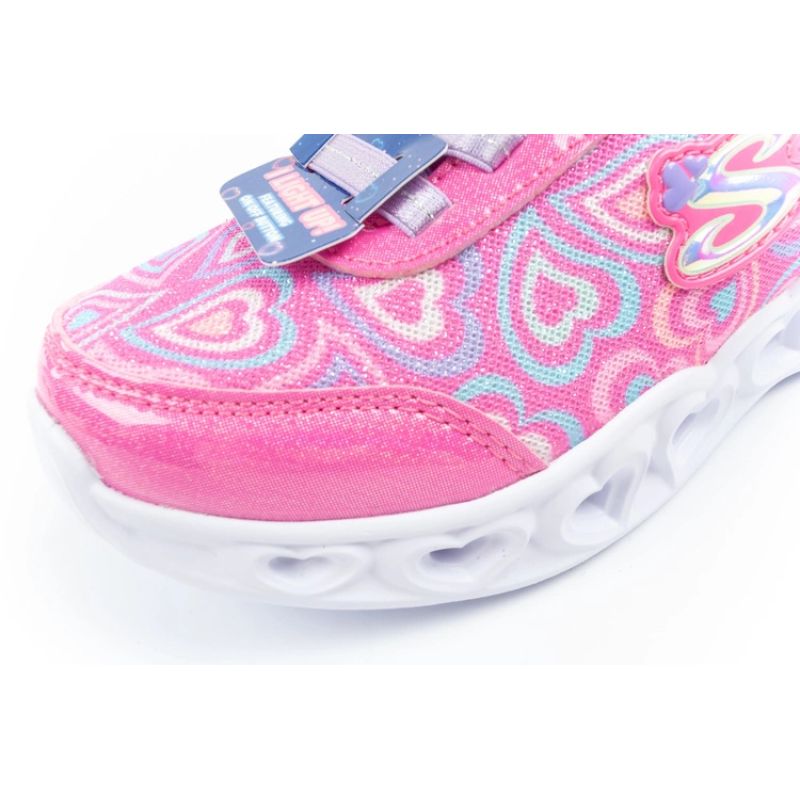 Skechers S Lighs-Heart comfortable LED sports shoes for girls Cipő