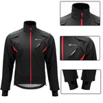 Rockbros Windproof Cycling Sports Size XL - Black fekete dzseki