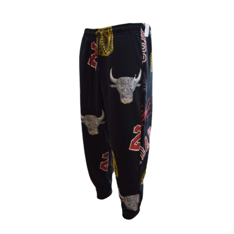 AIR Jordan Men's Essentials Brooklyn Flight Fleece Black - fekete nadrág