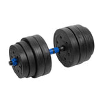 Rebel Bituminous adjustable dumbbell with connector Active edzőfelszerelés RBA-2302-1