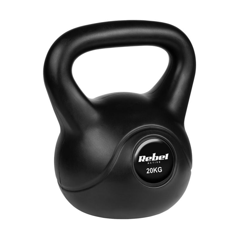 Rebel 20 kg Bitumen Kettlebell ACTIVE súlyzó RBA-2320