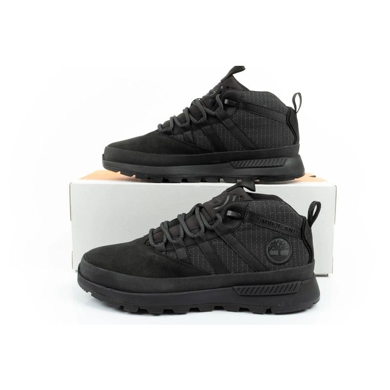 Timberland Men's Euro Trekker Super OX Hiking Boots, Black fekete utcai cipő