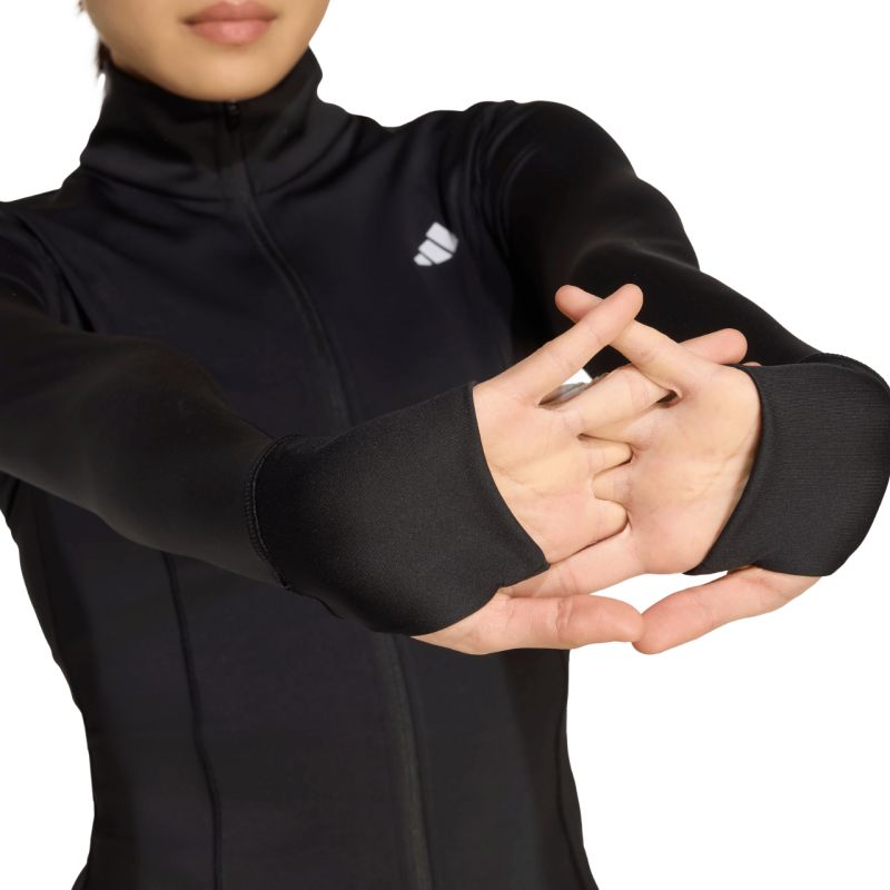 adidas Optime Essentials Full-Zip Women's Sweatshirt Black