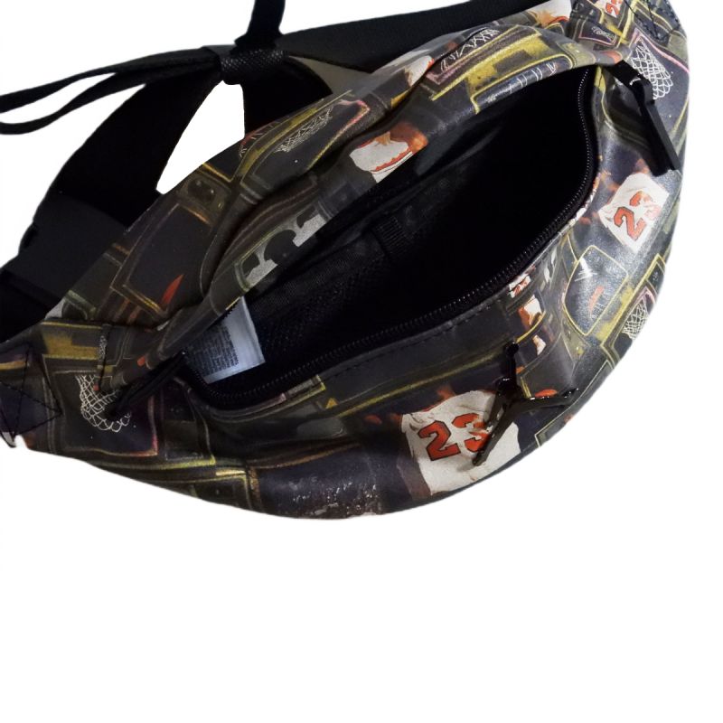 AIR Jordan Jam Borough Gfx Crossbody Bag Black/Multi - uniwersalny sachets, belts, bags