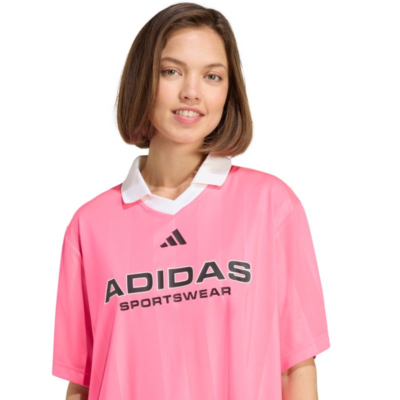 adidas Tiro Q4 women's t-shirt pink JN2747 Ruházat