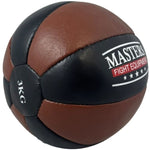 MASTERS FIGHT EQUIPMENT Natural Leather Medicine MASTERS PL-NATURAL 5 kg labda 14559-NAT-2KG