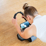 HMS Ka10 Black Abs Wheel Automatic Wheel For Exercising The Abdominal Muscles With Support fekete táska 17-38-033