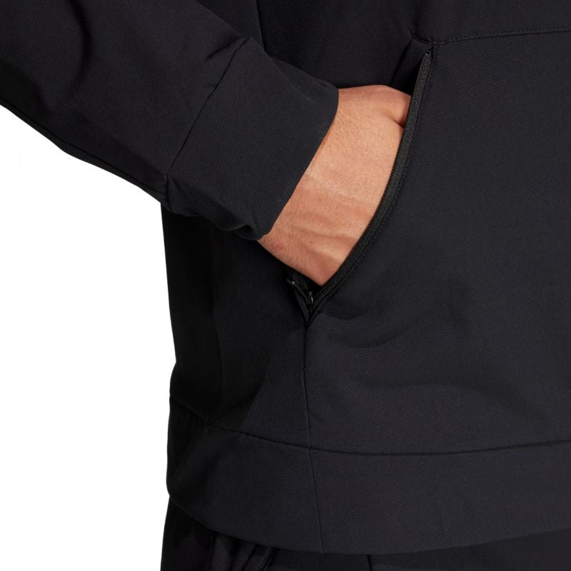 adidas Men's sweatshirt Designed for Training COLD.RDY Full-Zip Hoodie black IN5607 Ruházat