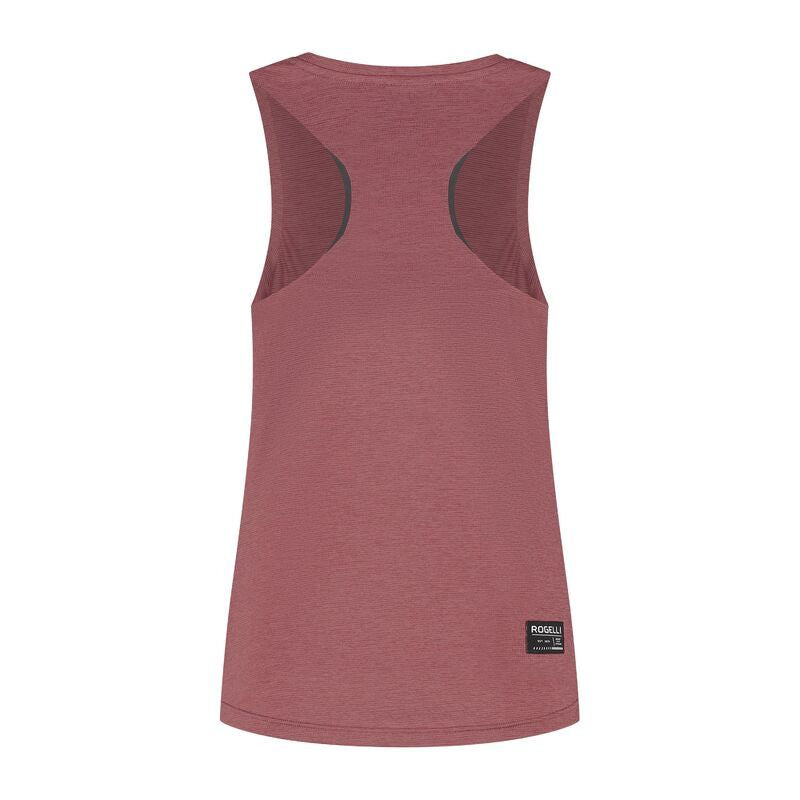 Rogelli women's sleeveless d/b DISTANCE bordó vests