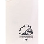 4F Men's relaxed sleeveless T-shirt with print póló