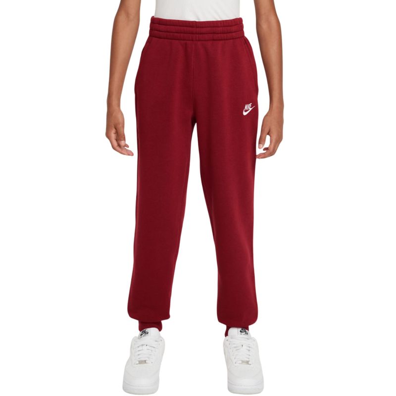 Nike Sportswear Club Fleece Kids' piros nadrág FD3008608