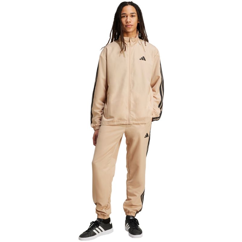 adidas Men's Sportswear Basic 3-Stripes Woven Tracksuit Beige JX3149 Kiegészítő