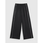 Women's quick-drying wide-leg trousers 4F