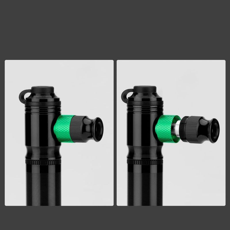 Rockbros HQ-75D-CO2 Manual/Aluminum CO2 Pump - Black fekete pumpa 304004-211907