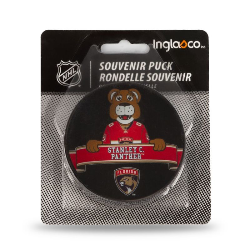 Inny Inglasco NHL Mascot Hockey Puck 510AN001901 Edzőfelszerelés fekete