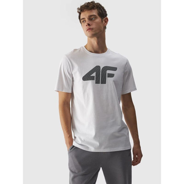 4f Men's regular printed T-shirt 4FWMM00TTSHM1844-10S General