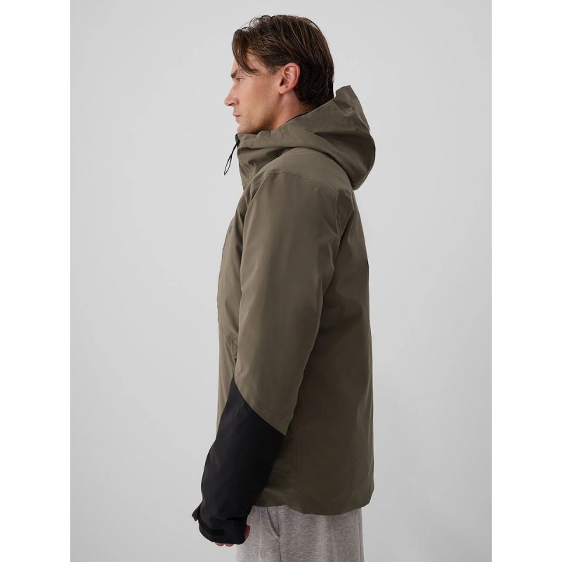 4F Men’s 3-in-1 Winter Jacket with 8000 Membrane kötött sapka 4FRAW26TTJAM1380-43S