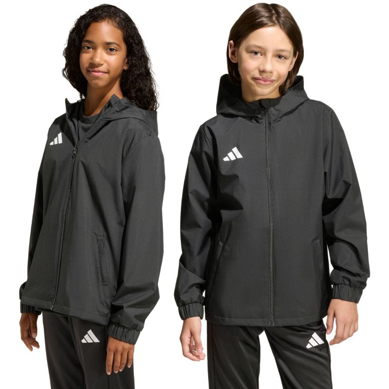 adidas Entrada 26 All Weather Kids Black JZ9104 104cm kabát