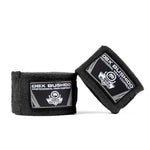 DBX Bushido Cotton Boxing Wraps - 4 Meters | Black elastyczne złote martial arts equipment