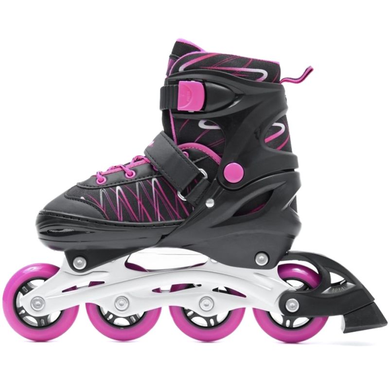 SMJ UT 103 Lea 2in1 roller skates fekete görkorcsolya