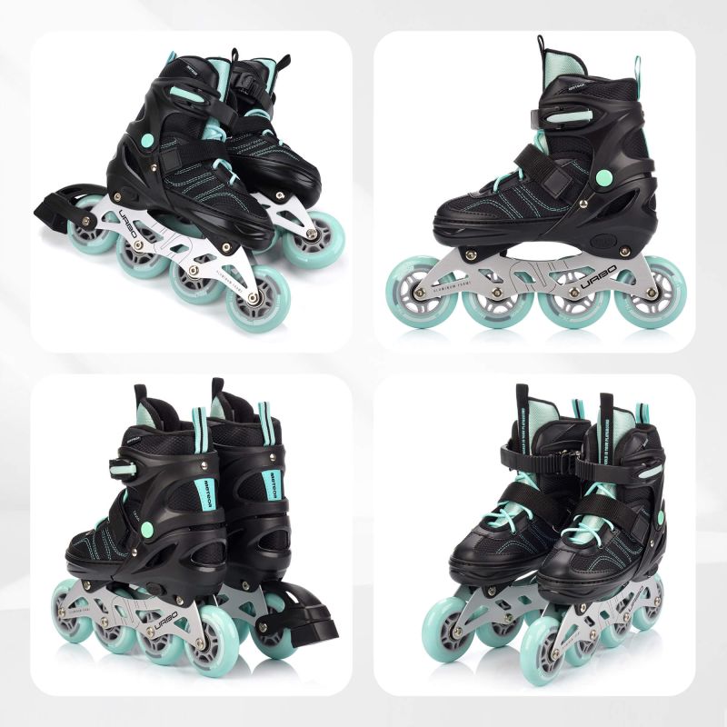 Meteor M 34-37 Urbo Roller Skates Black/Mint