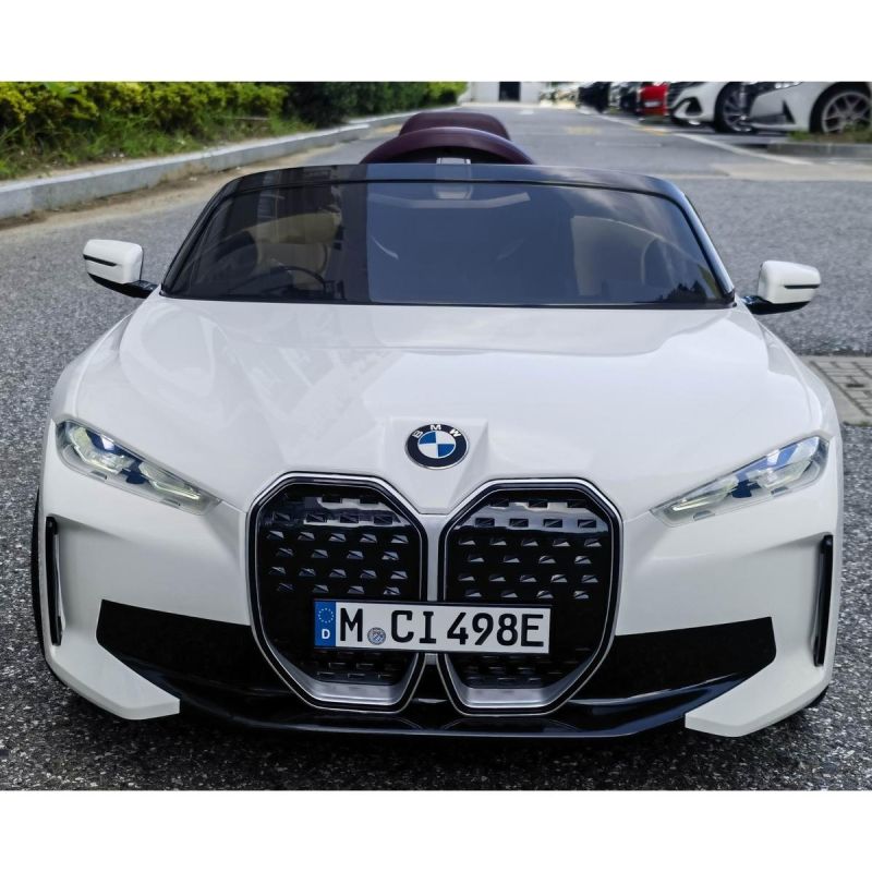 Enero BATTERY-POWERED CAR LICENSE BMW i4 WHITE fehér toys