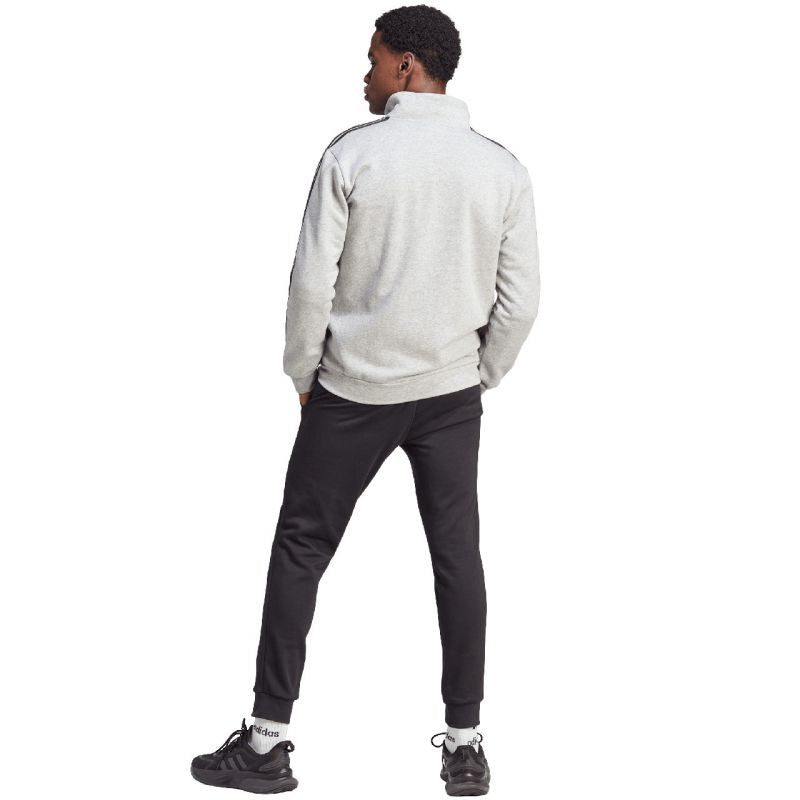 adidas Basic 3-Stripes Fleece M IA3073 tracksuit Polár pulóver