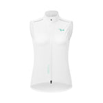 Rockbros MJ008 TVI Women's Cycling Vest Windproof S - White s \ biały mellény 15110022003-211698