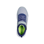 Skechers Microspec Advance 403926L-NVLG Navy/Light Gray szürke utcai cipő