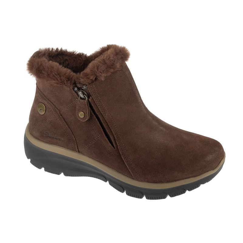 Skechers Easy Going – High Zip 2 Brown Size barna utcai cipő 168042-CHOC