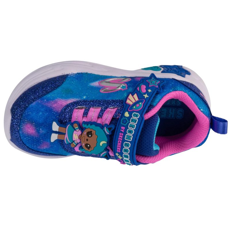 Skechers Snuggle Sneaks - Skech Squad 302214N-NVMT Navy kék utcai cipő