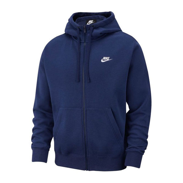 Nike NSW Club Hoodie FZ M BV2645-410 sweatshirt Póló Pulóver