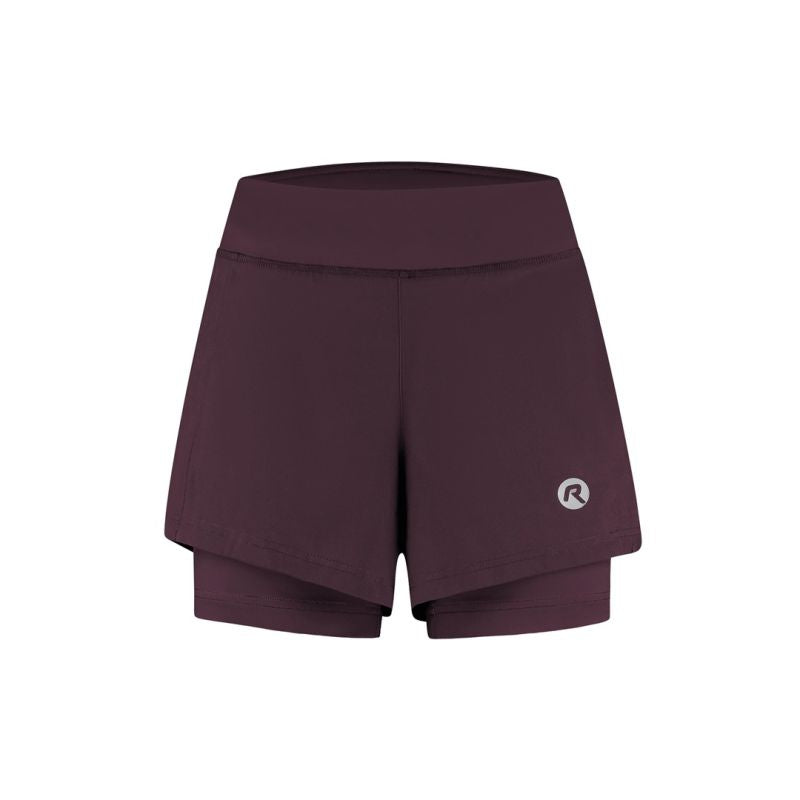 Rogelli women's 2in1 ESSENTIAL 2XL lila short