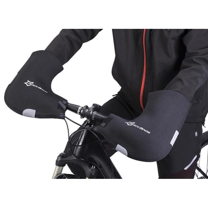 Rockbros neoprene hand guards black fekete protectors and knee pads