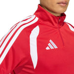 adidas Tiro 26 League Training Top Men's Sweatshirt Red JY9694 piros kapucnis pulóver
