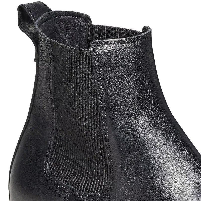 Birkenstock Highwood Slip On M LENA Black men's Chelsea boots made of genuine leather (1025764) Cipő
