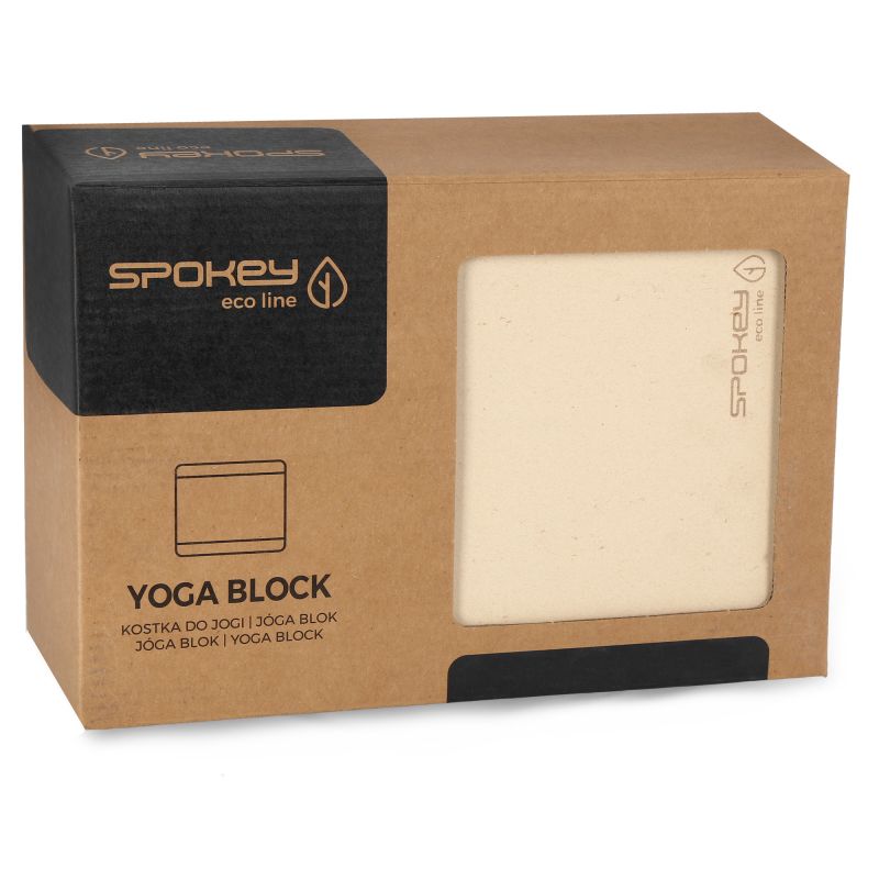 Spokey Eko Ganesha yoga cube 3x6x9 cm training equipment