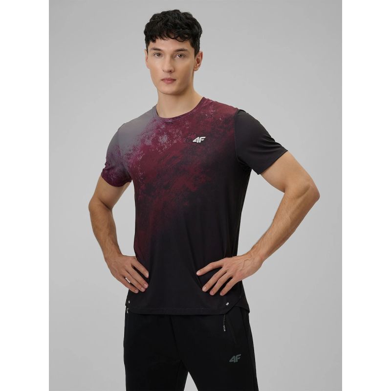 4F Men's quick-drying regular training T-shirt póló