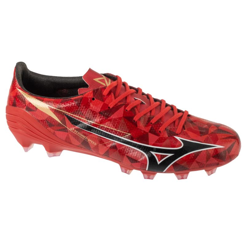 Mizuno Alpha II Pro FG P1GA256460 Red 41 General