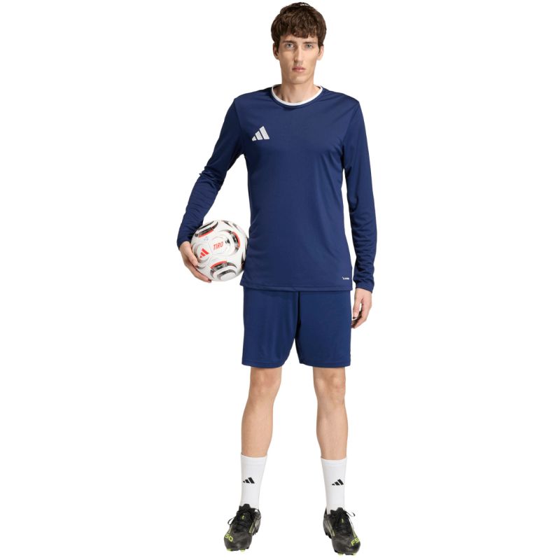Men's adidas Entrada 26 Long Sleeve Jersey Navy KF5850 kék póló