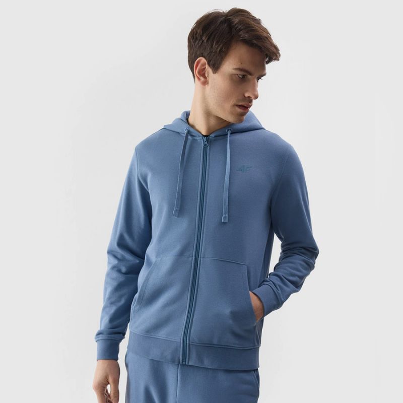 4F 4FWSS24TSWSM0951 32S sweatshirt kék pulóver