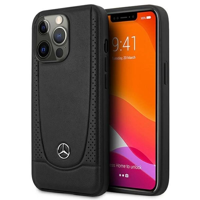 Mercedes MEHCP15XARMBK iPhone 15 Pro Max 6.7" /black hardcase Leather Urban fekete pulóver