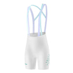 Rockbros TVI Women's Cycling with Bib and Pad Size S - White s \ biały rövidnadrág 20210017008-211705